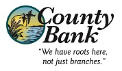 county bank color logo